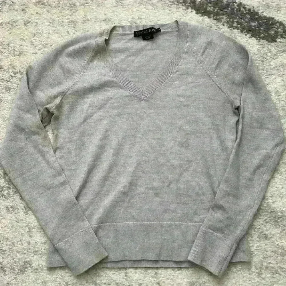 Pendleton Timeless Merino V-neck Sweater